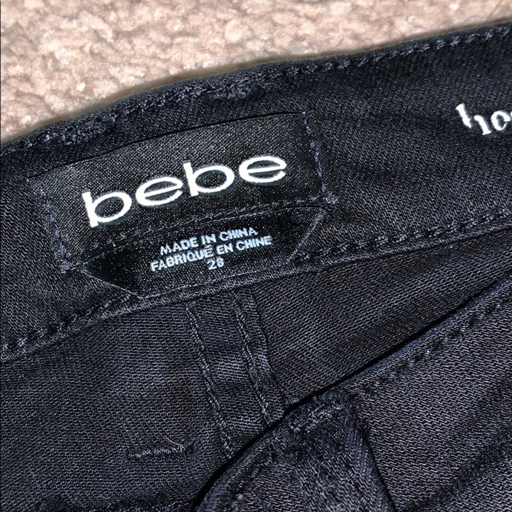 Bebe Black Jeans
